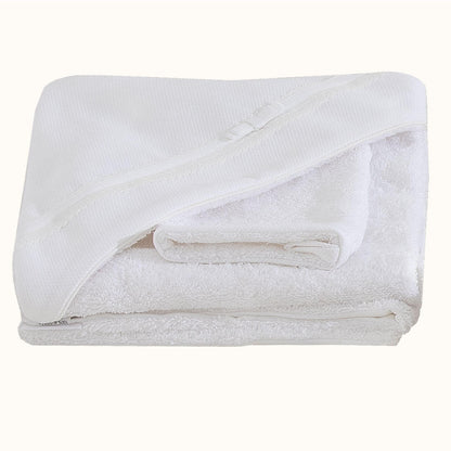 Romantic 1 White Bath Towel