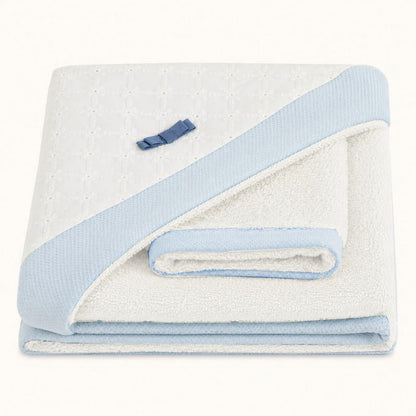 Romantic 2 Blue Bath Towel