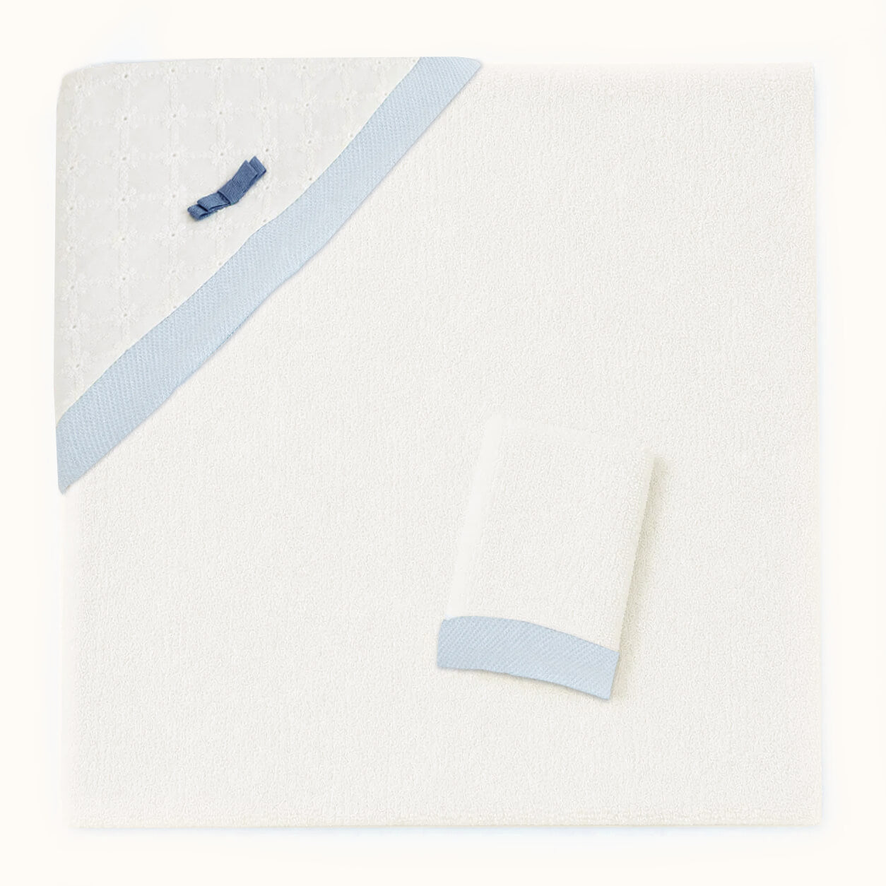 Romantic 2 Blue Bath Towel