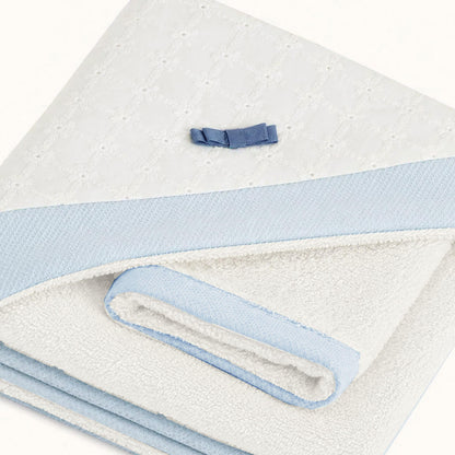 Romantic 2 Blue Bath Towel