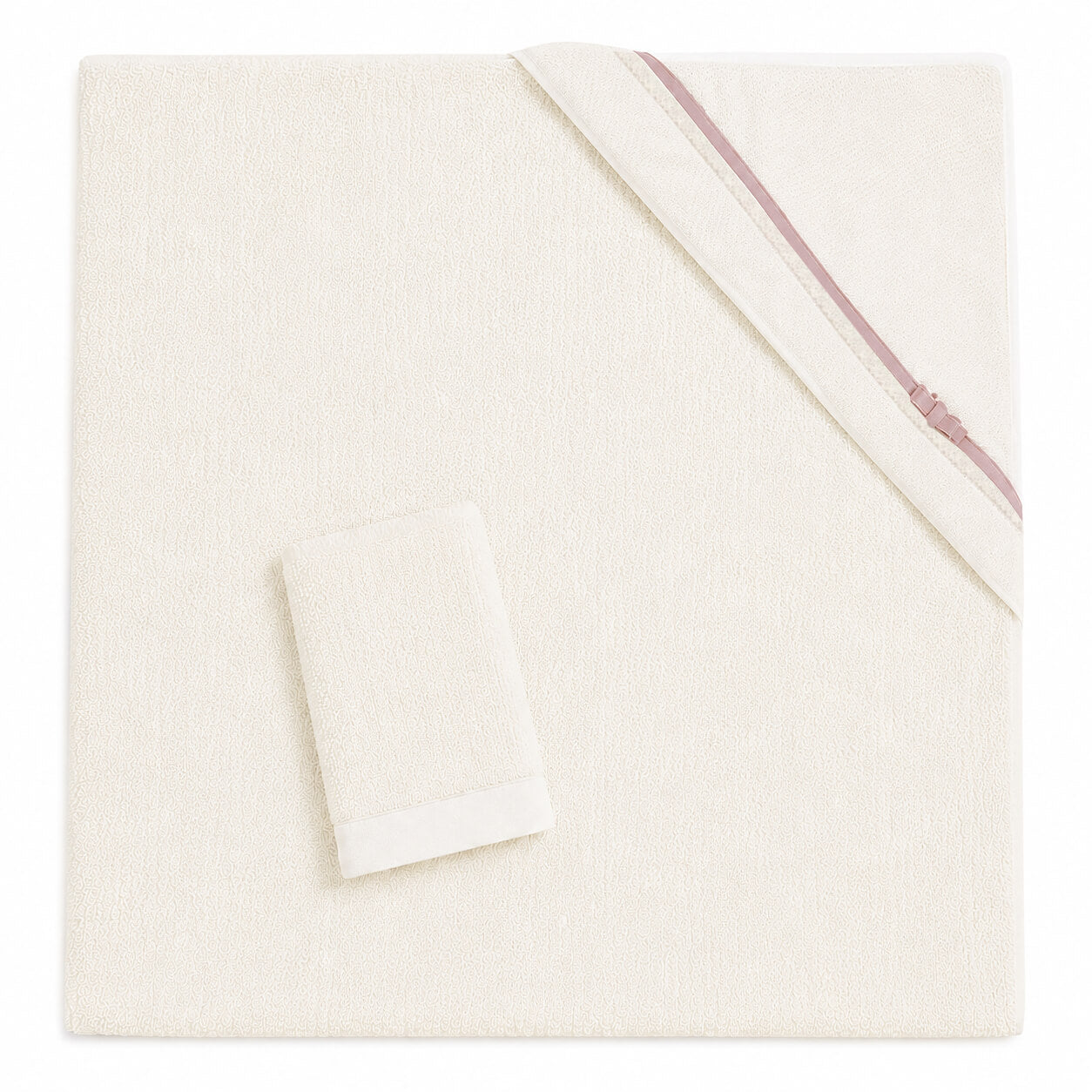 Romantic 1 Beige/Pink Bath Towel