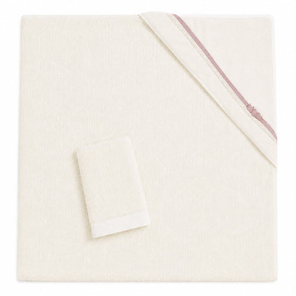 Romantic 1 Beige/Pink Bath Towel