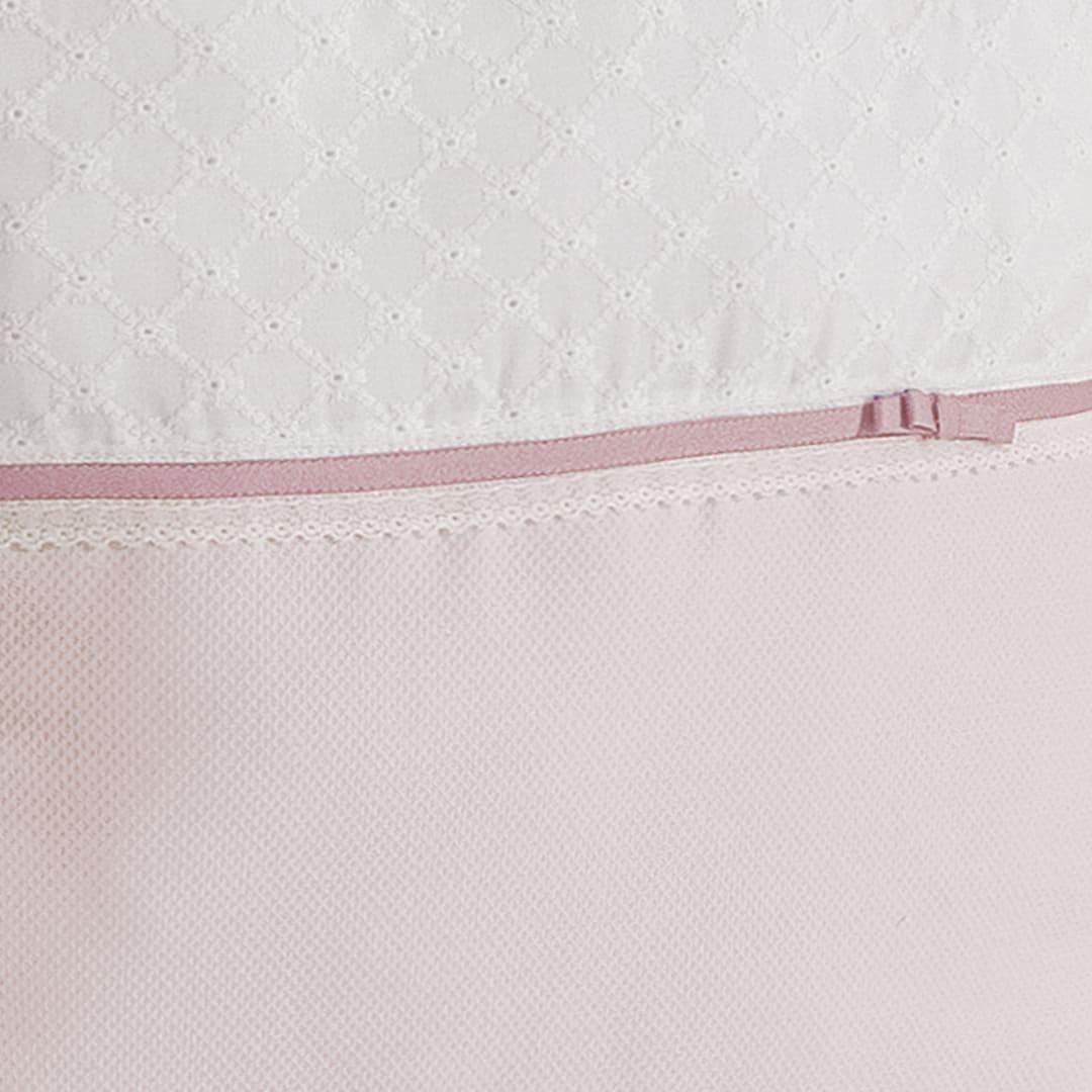 Almofada Decorativa Romantic Rosa - Pim-Pam-Pum Baby