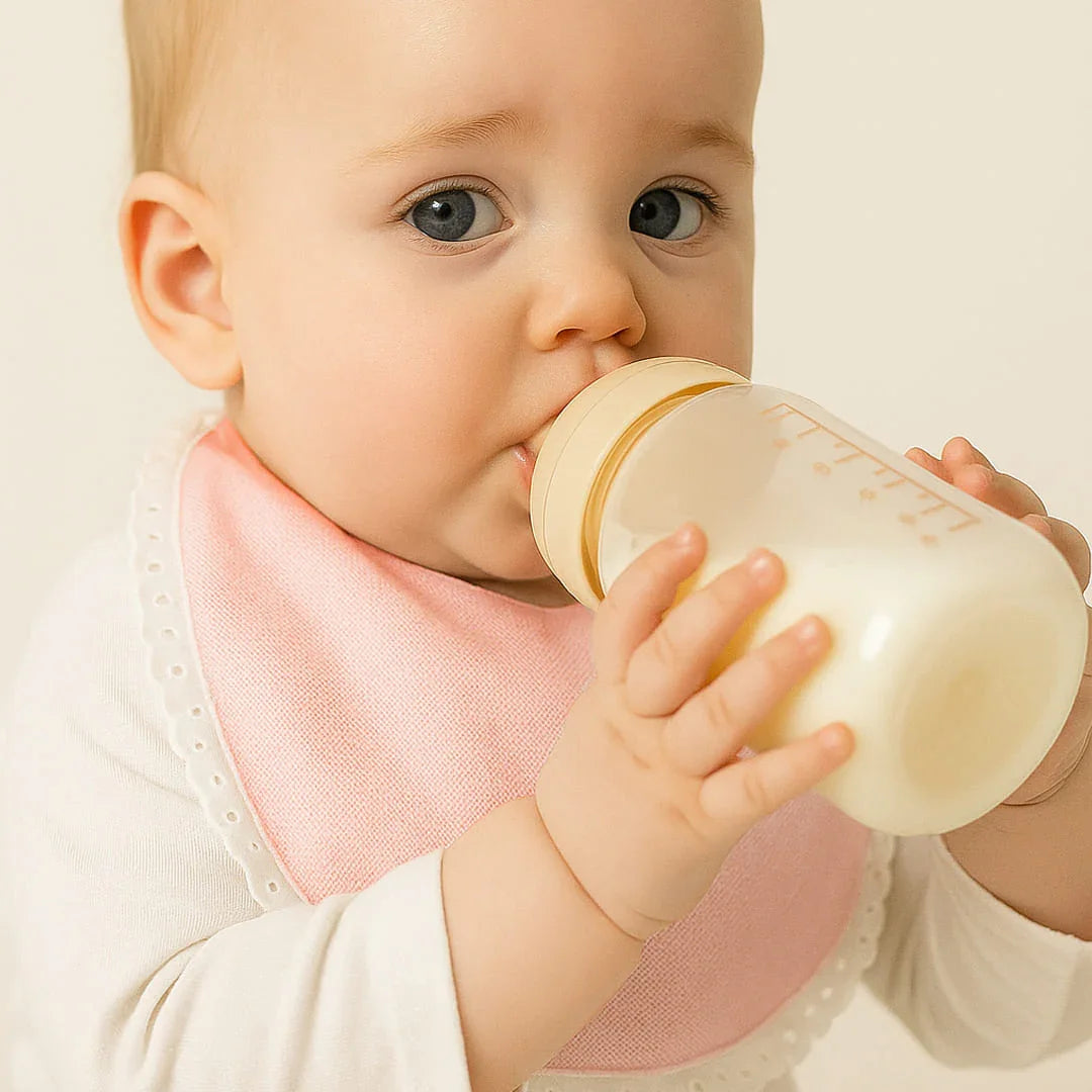 Babete Malha Sublime Rosa - Pim-Pam-Pum Baby