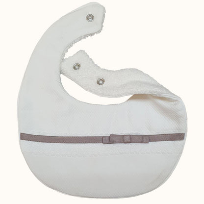 Babete Romantic 1 Impermeável Bege - Pim-Pam-Pum Baby