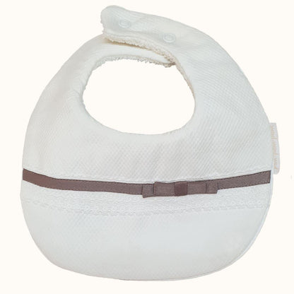 Babete Romantic 1 Impermeável Bege - Pim-Pam-Pum Baby