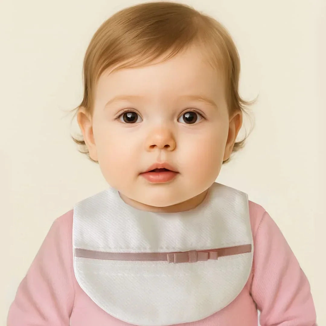 Babete_Romantic_bege_rosa_velho_menina - Pim-Pam-Pum Baby