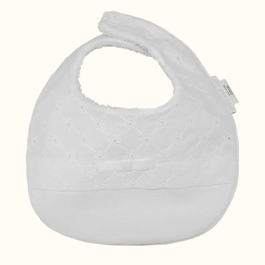 babete-romantic-2-impermeavel-branco-pim-pam-pum-baby-57059 - Pim-Pam-Pum Baby