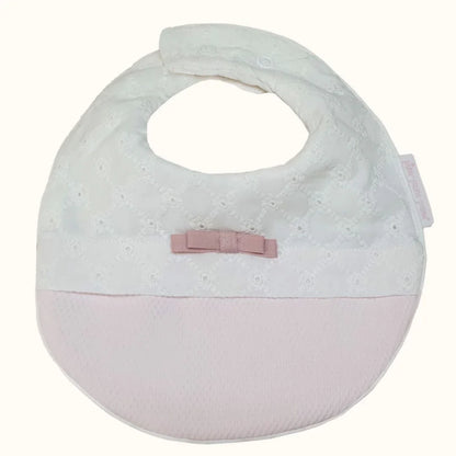 Babete Romantic 2 Malha Rosa - Pim-Pam-Pum Baby