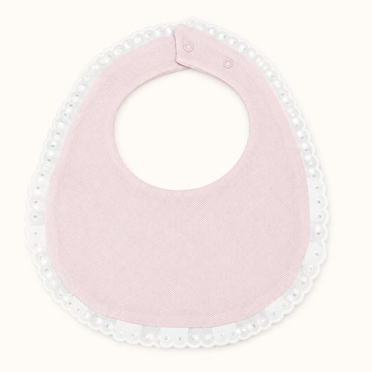 Babete em Malha Algodão para recém-nascido Sublime Rosa