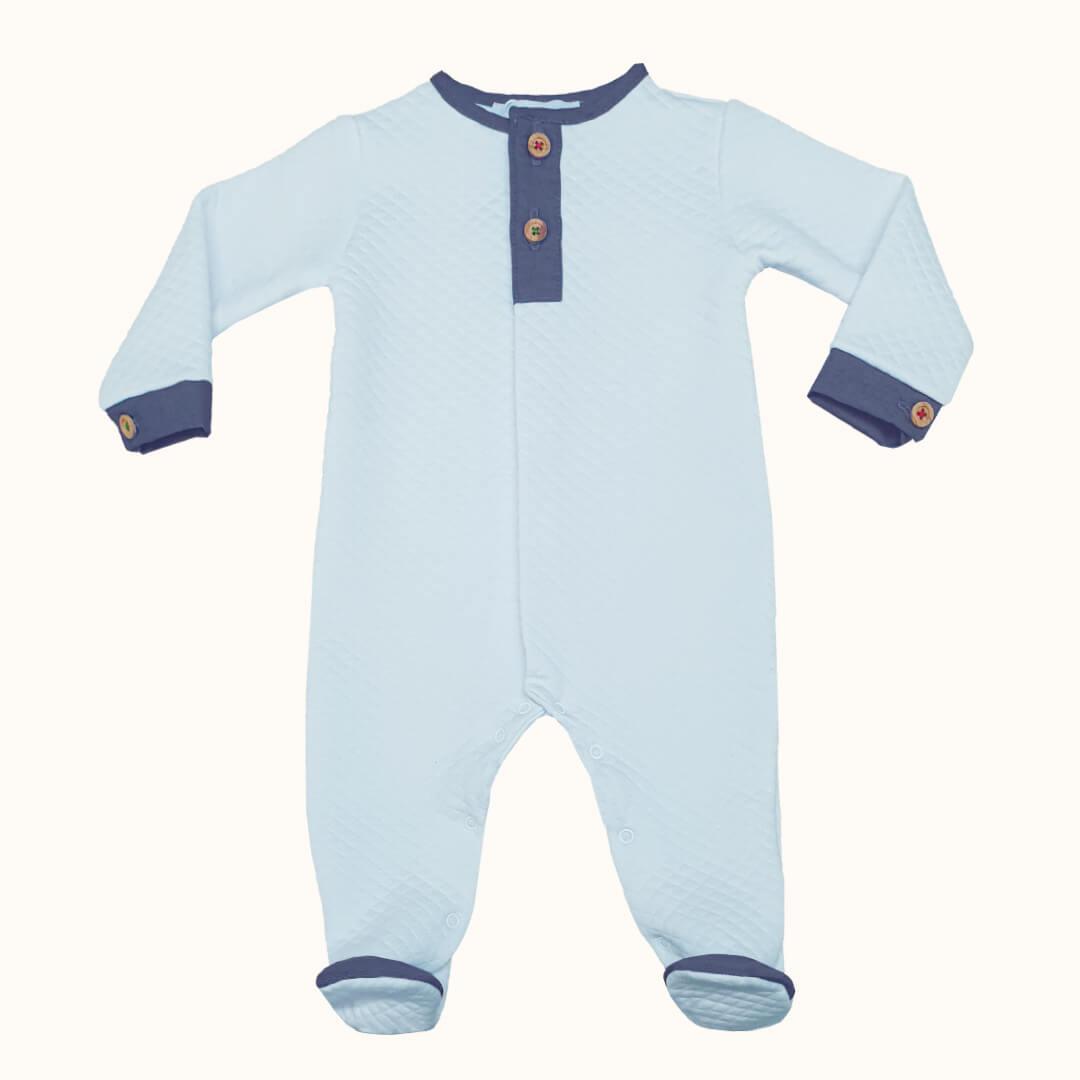 Babygrow Denim 2 Azul - Pim-Pam-Pum Baby