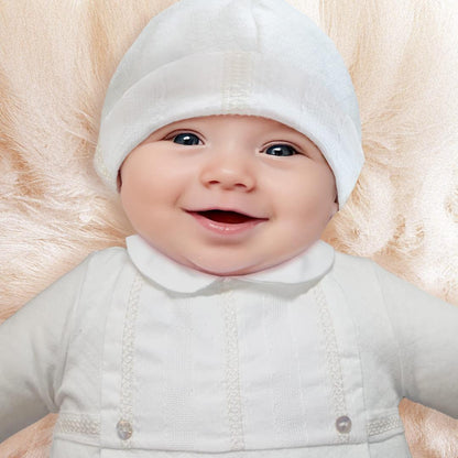 Babygrow e Gorro Mimos 3 Bege - Pim-Pam-Pum Baby