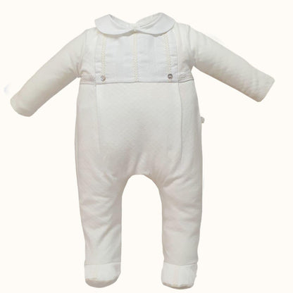 Babygrow e Gorro Mimos 3 Bege - Pim-Pam-Pum Baby