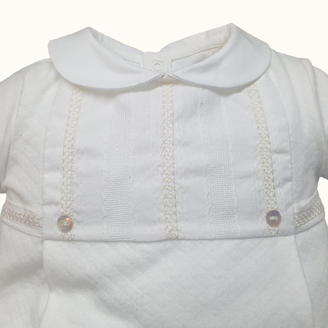 Babygrow e Gorro Mimos 3 Bege - Pim-Pam-Pum Baby