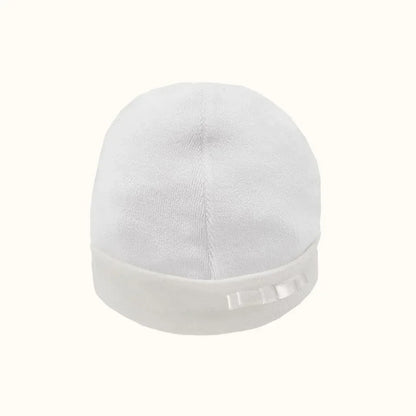 gorro-de-bebe-romantic-2-branco - Pim-Pam-Pum Baby
