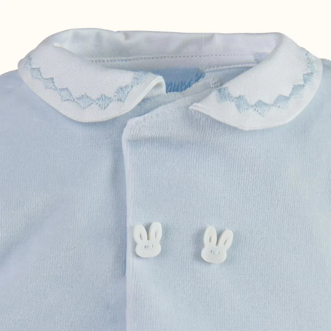 babygrow-e-gorro-sweet-azul-pim-pam-pum-baby-24386 - Pim-Pam-Pum Baby