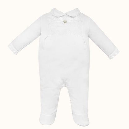 Babygrow Pretty 1 Branco - Pim-Pam-Pum Baby