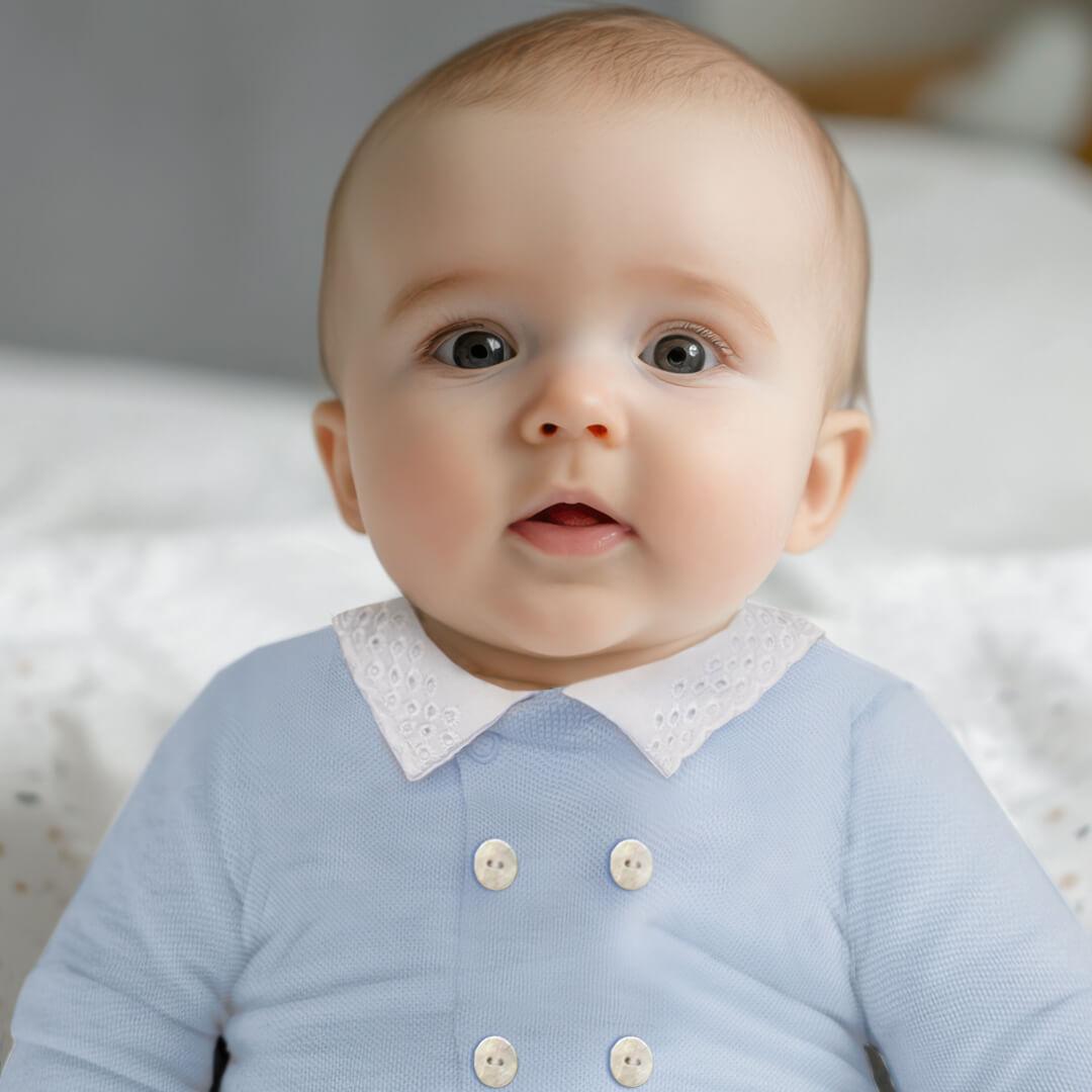 Babygrow Pretty 2 Azul - Pim-Pam-Pum Baby