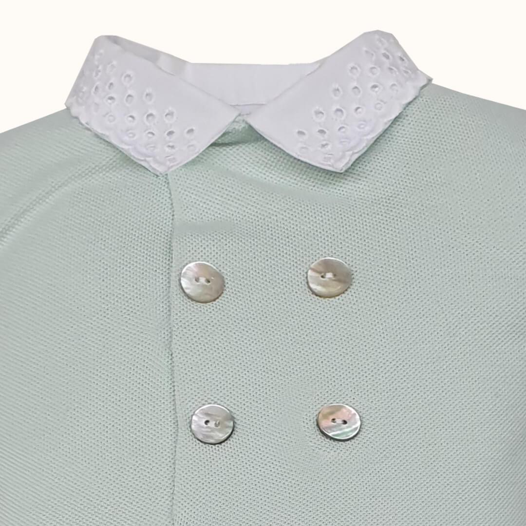 Babygrow Pretty 2 Verde - Pim-Pam-Pum Baby