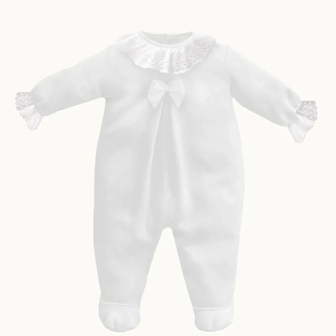 Babygrow Sublime Branco - Pim-Pam-Pum Baby