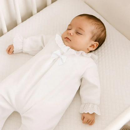 Babygrow Sublime Branco - Pim-Pam-Pum Baby
