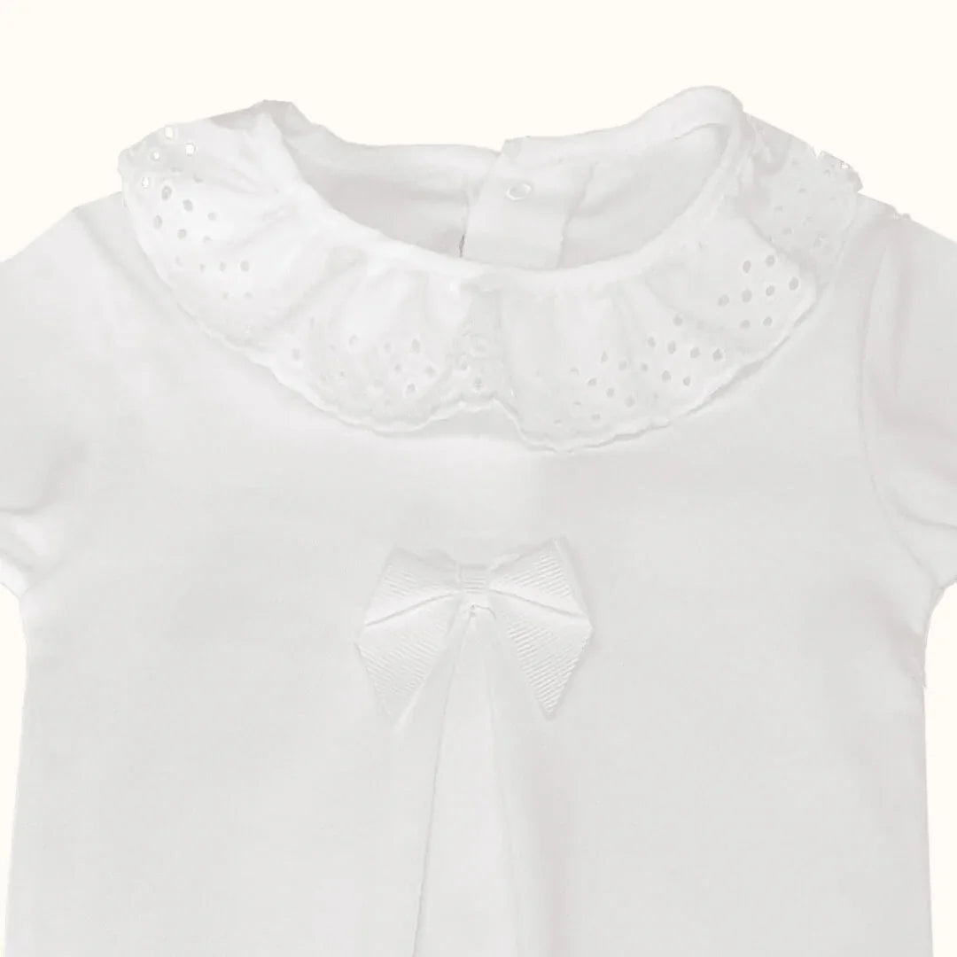 Babygrow Sublime Branco - Pim-Pam-Pum Baby