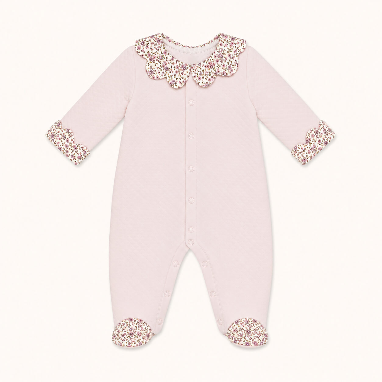 Primeira Roupa Algodão Mini Florzinhas 2- Recém-nascido