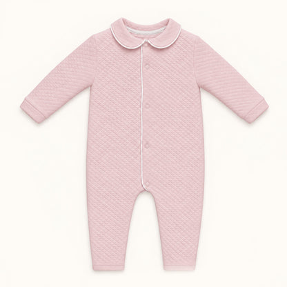 Babygrow sem Pés Diamante Rosa