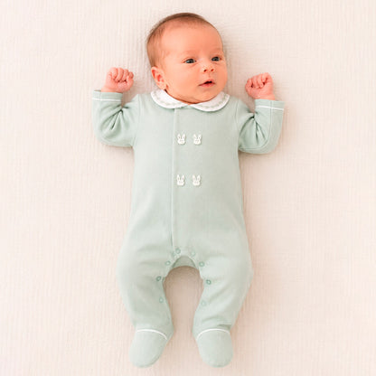 Sweet Green Babygrow for Baby