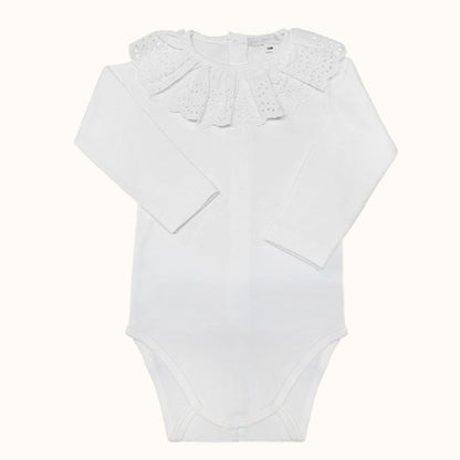 body-de-gola-party-branco-inverno-pim-pam-pum-baby-82505 - Pim-Pam-Pum Baby