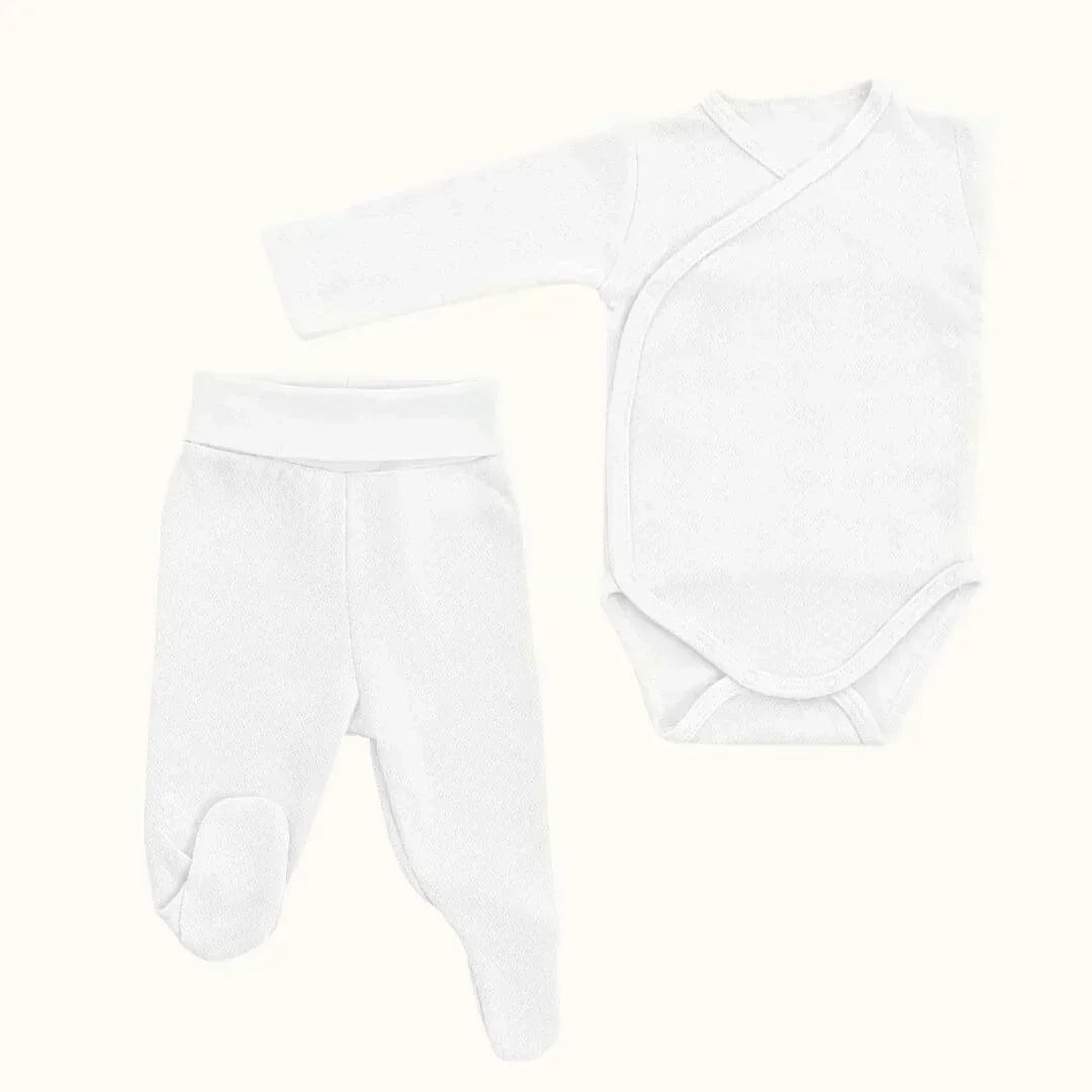 Body e Calça Sweet Branco - Pim-Pam-Pum Baby