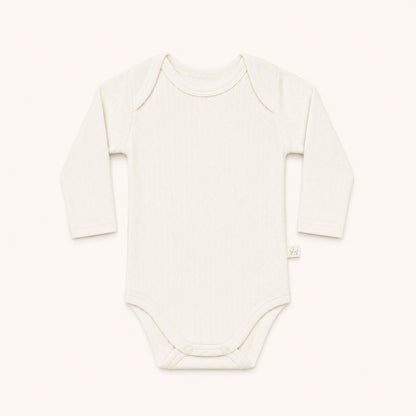 Conjunto de 4 Bodies Cava Americana Sweet Branco e Bege