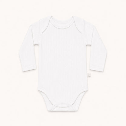 Conjunto de 4 Bodies Cava Americana Sweet Branco e Bege