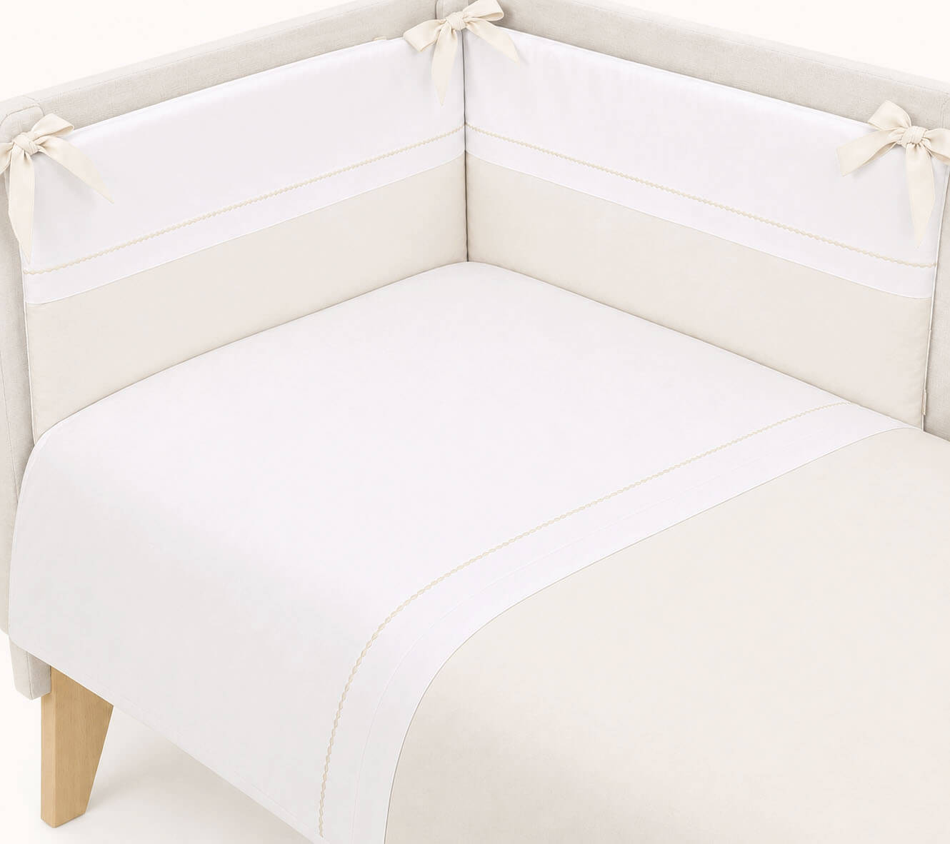 Sweet Beige Duvet and Protector