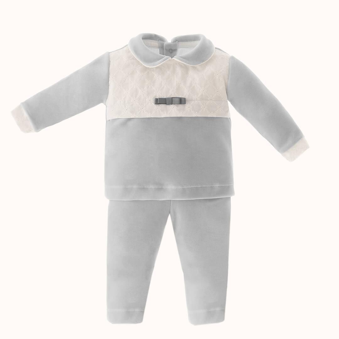 camisola-com-calca-romantic-2-cinza-pim-pam-pum-baby-15102 - Pim-Pam-Pum Baby