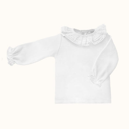 camisola-de-gola-basico-branco-verao-pim-pam-pum-baby-53942 - Pim-Pam-Pum Baby