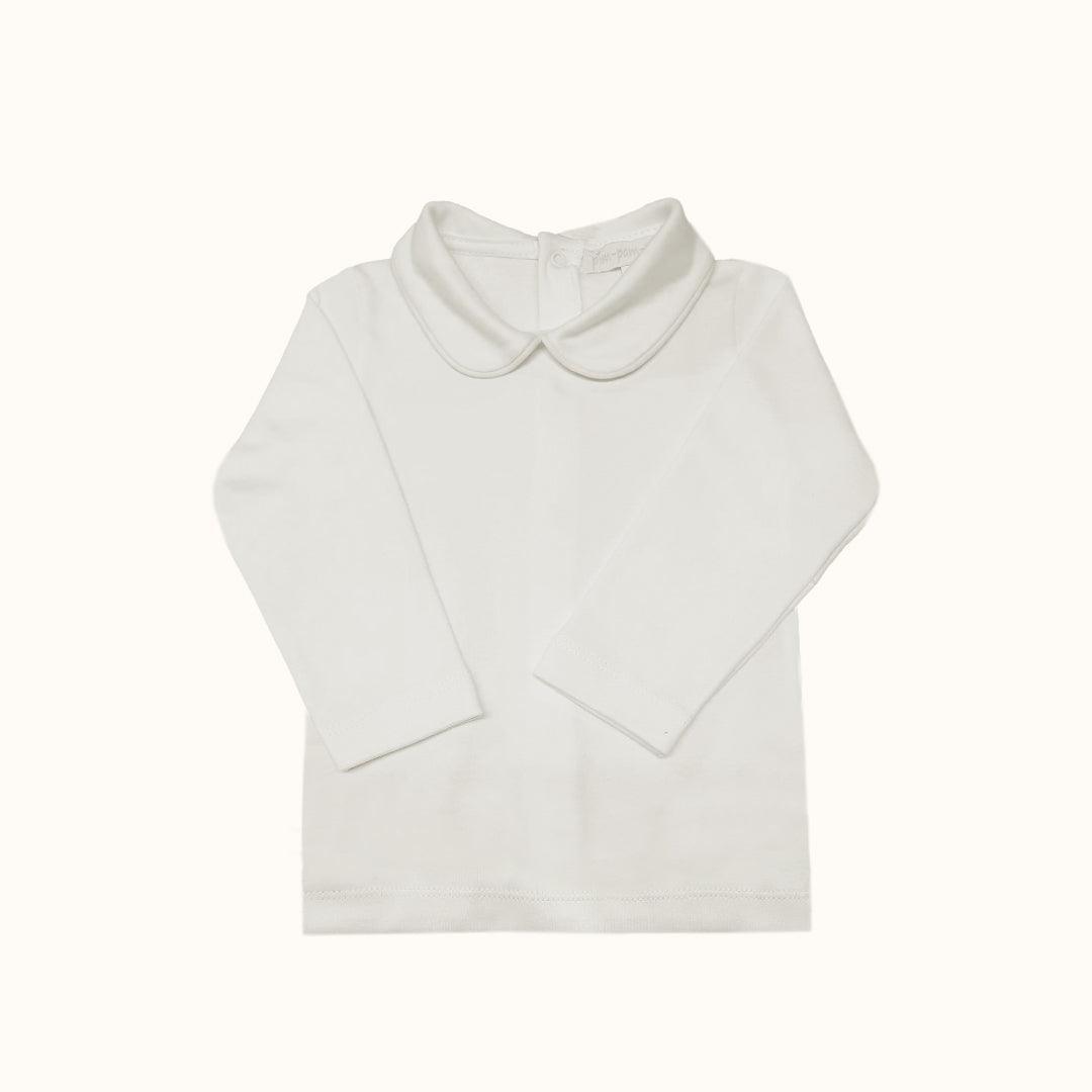 camisola-de-gola-redonda-bonny-bege-verao-pim-pam-pum-baby-80359 - Pim-Pam-Pum Baby