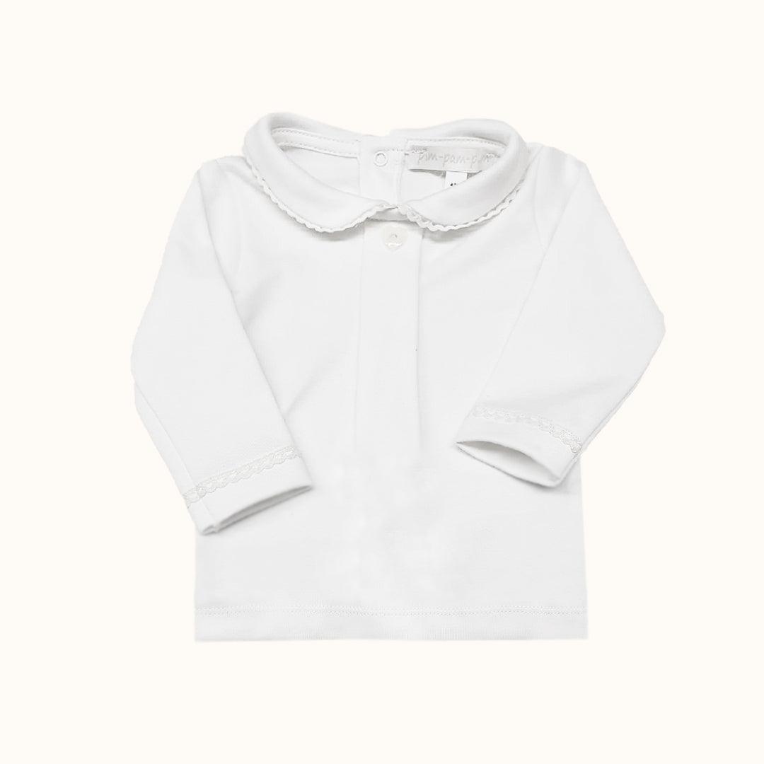camisola-de-gola-vintage-branco-inverno-pim-pam-pum-baby-38423 - Pim-Pam-Pum Baby