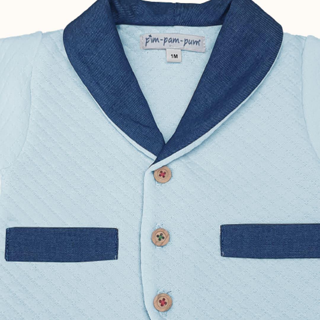 Casaco Denim Azul - Pim-Pam-Pum Baby