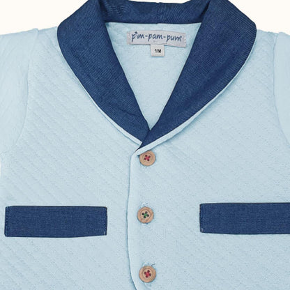 Casaco Denim Azul - Pim-Pam-Pum Baby
