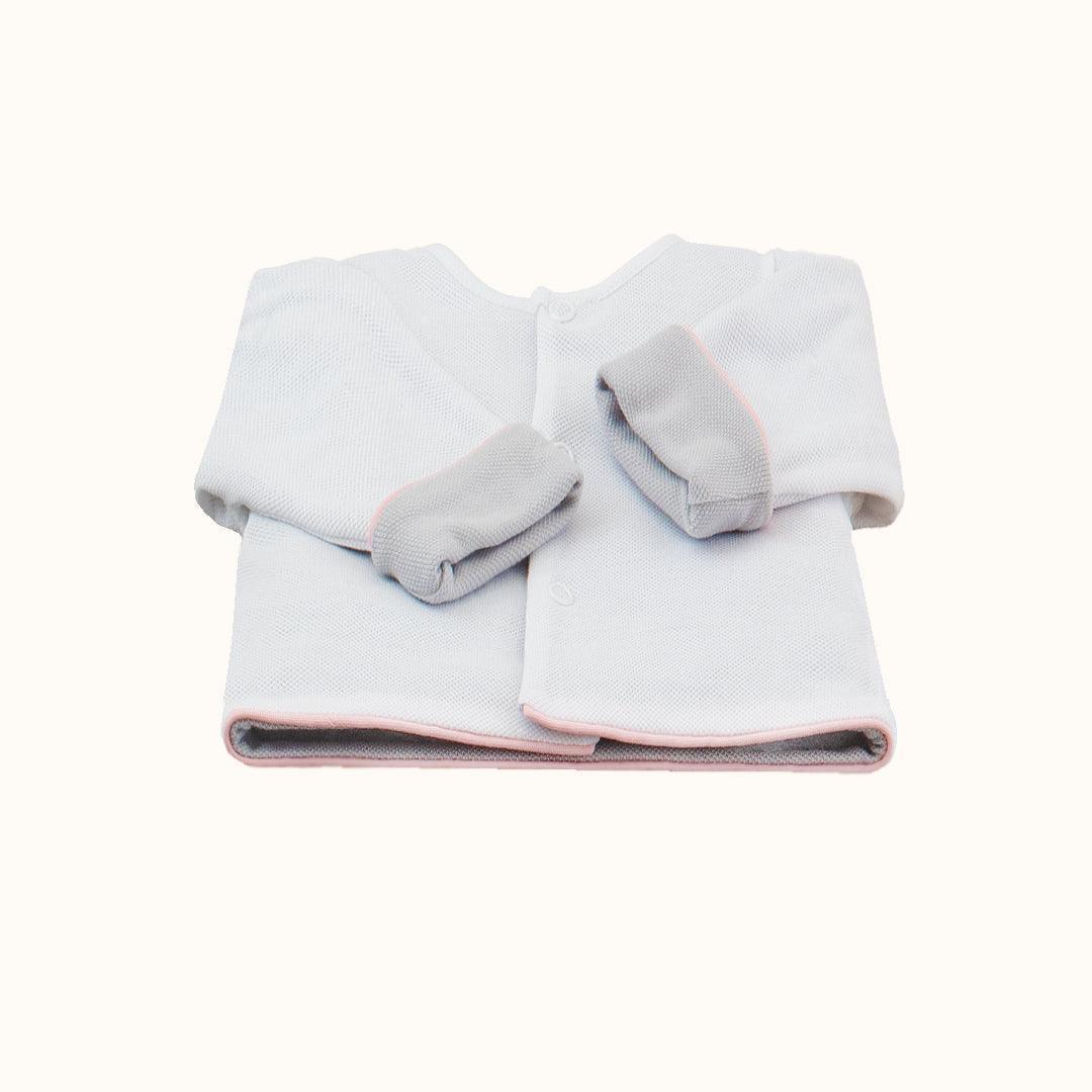 casaco-jardim-brancocinza-pim-pam-pum-baby-80507 - Pim-Pam-Pum Baby