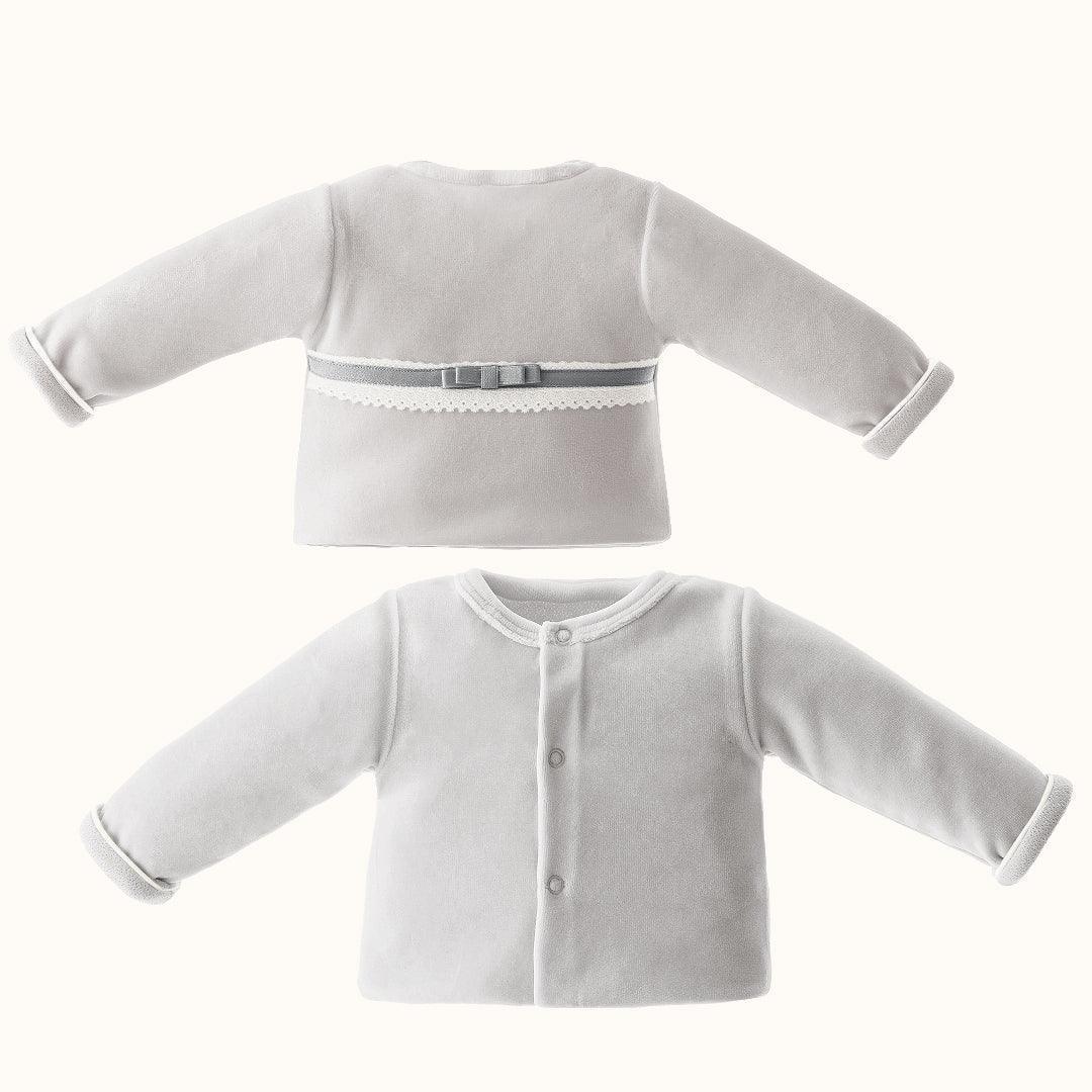 casaco-romantic-cinza-pim-pam-pum-baby-83623 - Pim-Pam-Pum Baby