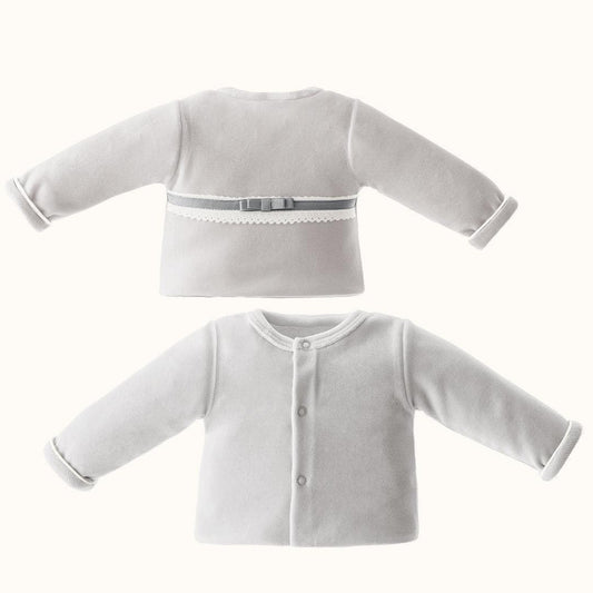 casaco-romantic-cinza-pim-pam-pum-baby-83623 - Pim-Pam-Pum Baby