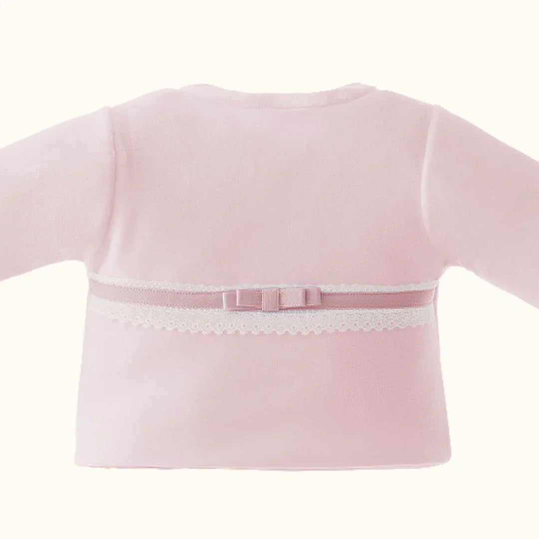 Casaco Romantic Rosa - Pim-Pam-Pum Baby