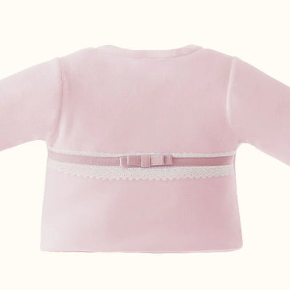 Casaco Romantic Rosa - Pim-Pam-Pum Baby