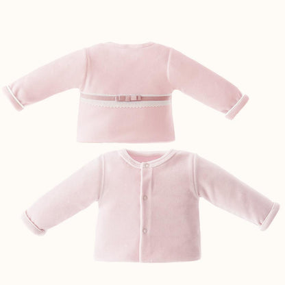 casaco-romantic-rosa-pim-pam-pum-baby-65755 - Pim-Pam-Pum Baby