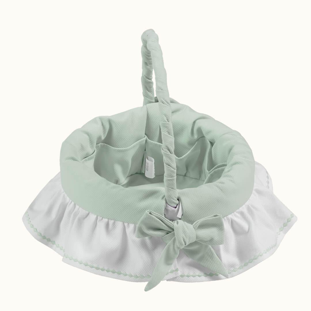 Cesto Cosméticos Verga Sweet Verde - Pim-Pam-Pum Baby