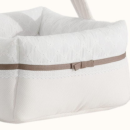 Cesto Tecido Romantic Bege - Pim-Pam-Pum Baby