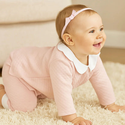 Conjunto de 2 Peças Sem Pés Diamante Rosa Seco - Pim-Pam-Pum Baby