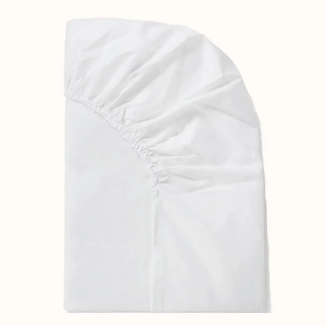 Conjunto Lençóis Candy Branco com Barra Rosa - Pim-Pam-Pum Baby